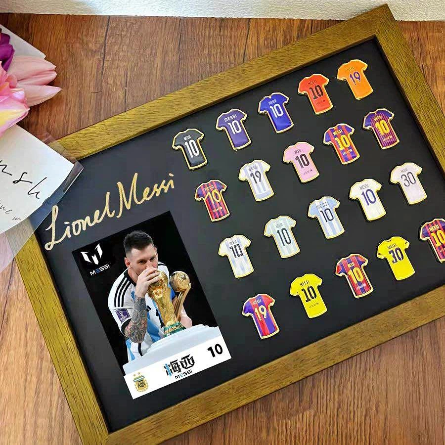 Messi Jersey Badge Set
