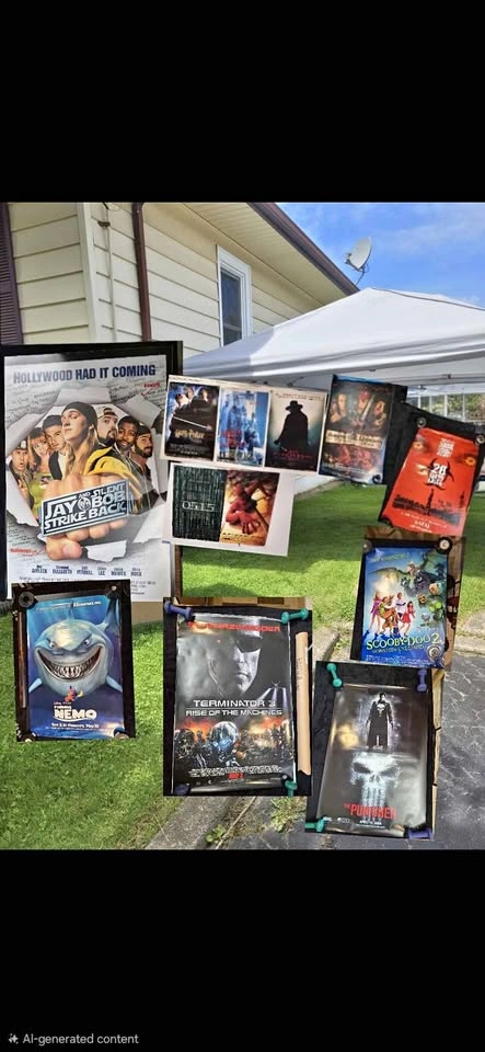 Massive movie poster collection sell off!!!