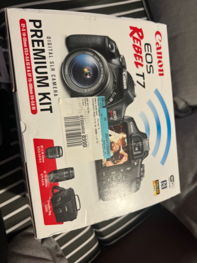 Canon EOS Rebel T7 Premium Kit - New DSLR Camera - photo 2
