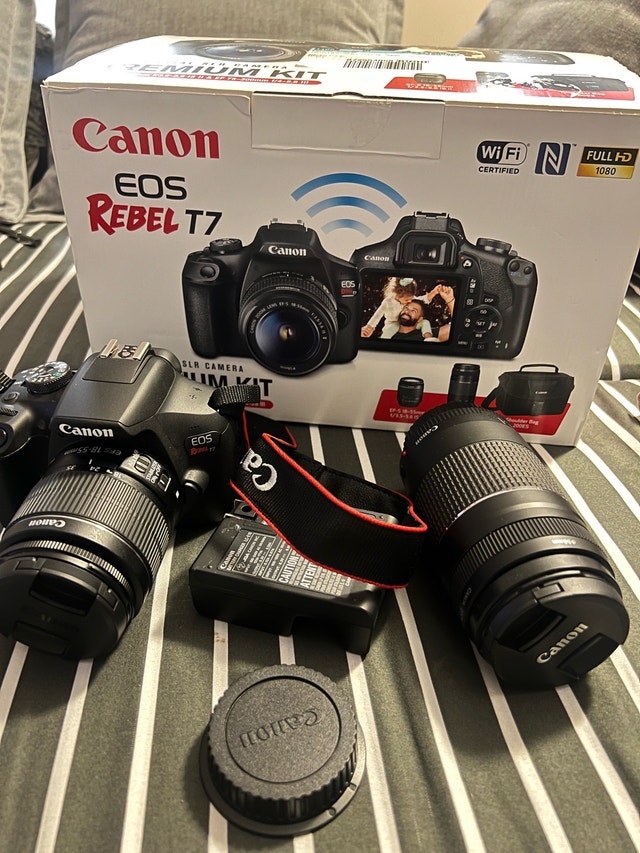 Canon EOS Rebel T7 Premium Kit - New DSLR Camera - photo 5