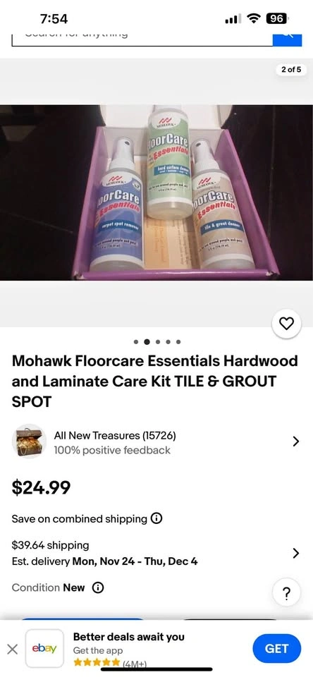 Mohawk Floorcare Essentials Cleaning Kit