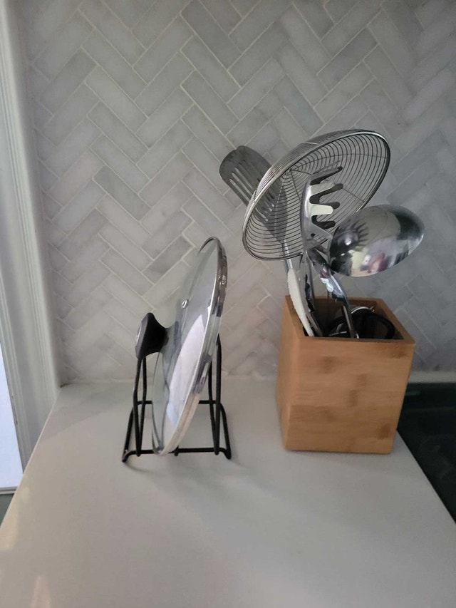 Pot Lid or Cutting Board Organizer