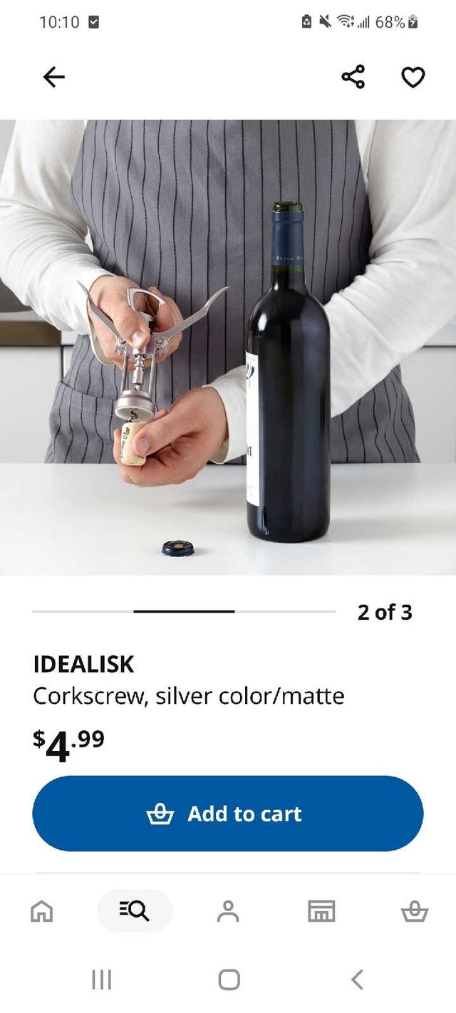 Ikea Idealisk Corkscrew - photo 2