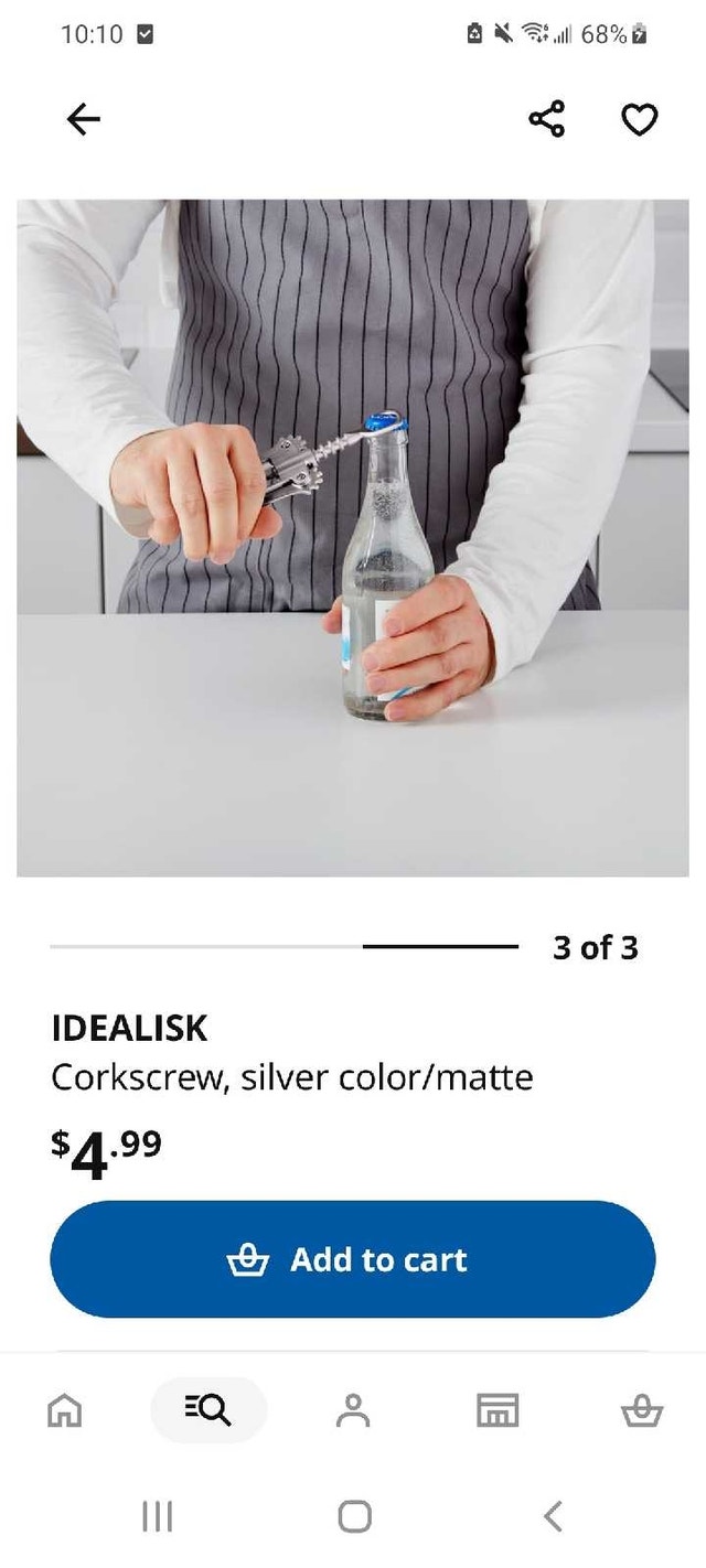 Ikea Idealisk Corkscrew - photo 3