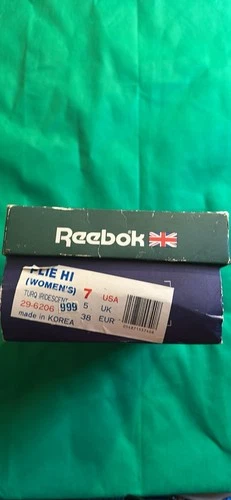 Vintage Reebok Classic Freestyle Hi Top Sneakers Red Double Stra - photo 2