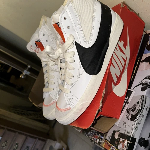 Nike Blazer Mid '77 Jumbo White Black DD3111-100 Men Size 12.5 - photo 5