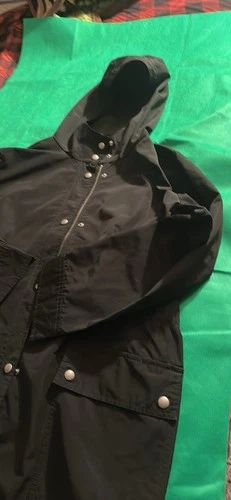 Women's Rain Jacket J. Crew XL Polyester Black - photo 5