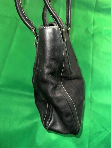 Vintage COACH Bonnie Cashin Legacy Slim Bucket Tote Bag 9429 Bla - photo 5