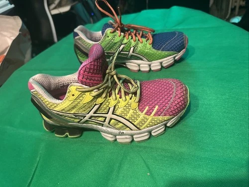 Asics Women's Gel Kinsei 4, Size 7.5, Mosaic Neon Multicolor - photo 3