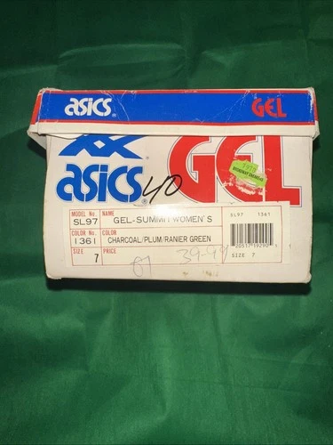 NIB NEW Men 7 1989 ASICS GEL GT II RUNNING SHOE SNEAKER ORANGE B - photo 2