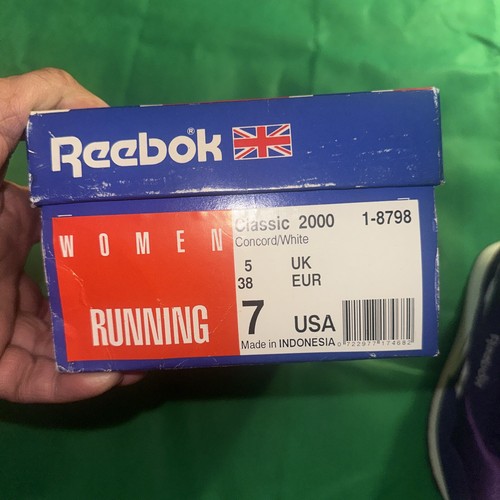 Vintage 80's Reebok GPX R301 Purple Athletic Shoes Sz 7 - photo 2