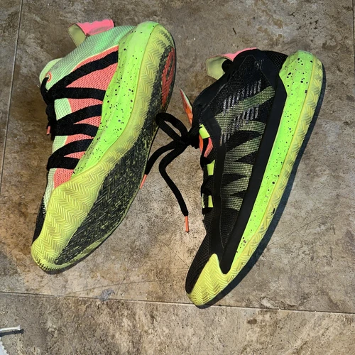 Adidas Dame 6 Basketball Shoes Signal Green EH2070 Men's 9.5 - photo 4