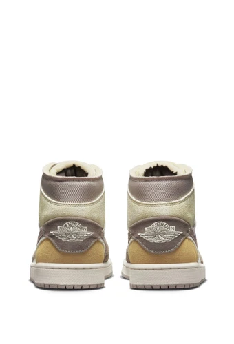 [DM9652-102] Mens Air Jordan Retro 1 Mid SE Craft 'Taupe Haze' - photo 4