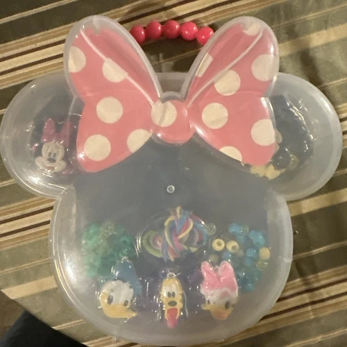 🍒 Minnie Mouse Jewelry Activity Set Disney Junior Necklace Kit - photo 2