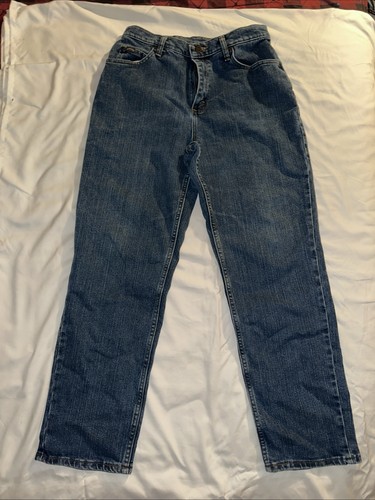 LEE's Denim RIDER'S blue light wash Jeans, 5 pocket SZ 12