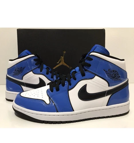 Nike Air Jordan 1 Mid SE Signal Blue DD6834-402 Men's US 12 New - photo 3