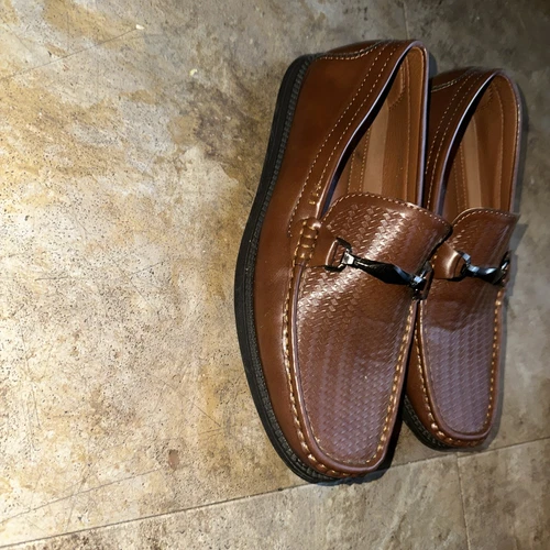 Max David Men's Size 9.5 Brown Slip On Loafers - photo 2