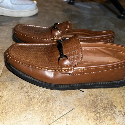 Max David Men's Size 9.5 Brown Slip On Loafers - photo 3