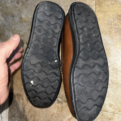 Max David Men's Size 9.5 Brown Slip On Loafers - photo 4