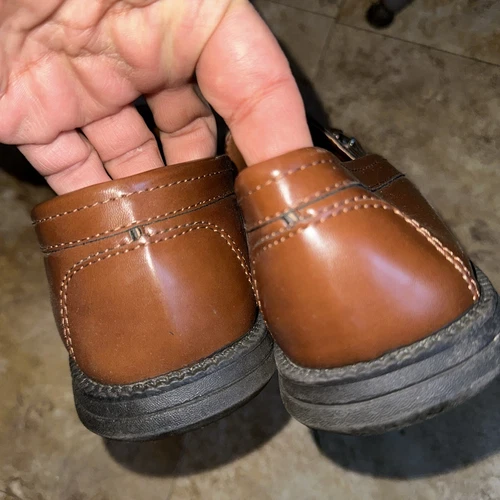 Max David Men's Size 9.5 Brown Slip On Loafers - photo 5