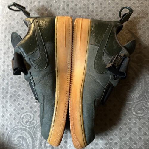 Size 11.5 - Nike Air Force 1 Utility Low Sequoia Preowned no box - photo 3