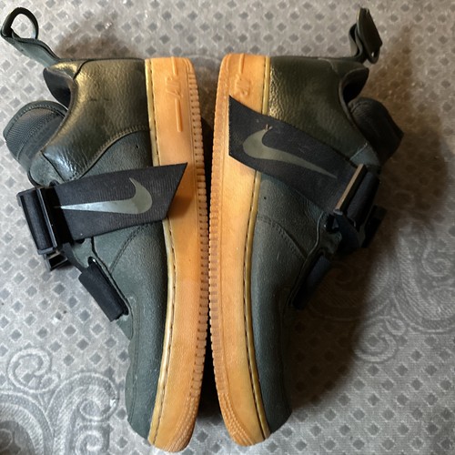 Size 11.5 - Nike Air Force 1 Utility Low Sequoia Preowned no box - photo 4