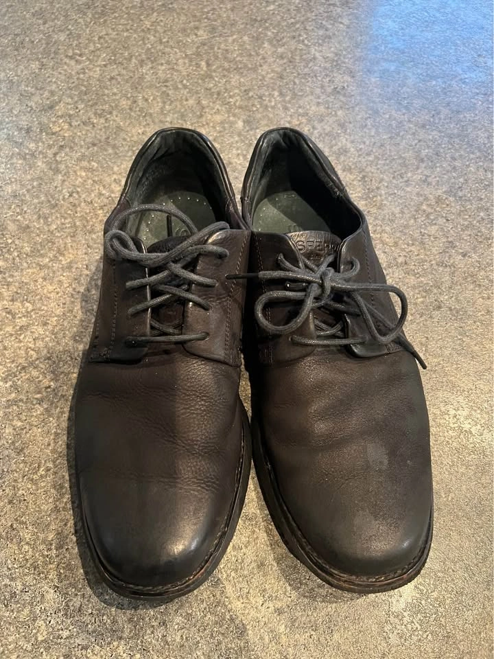 Black Sperry Top-Sider Men's Shoes Size 9 - photo 3