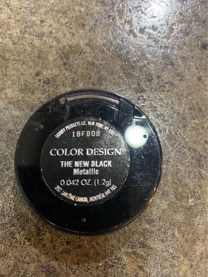 New Lancome Eye Shadow Color Design The New Black Metallic - photo 4