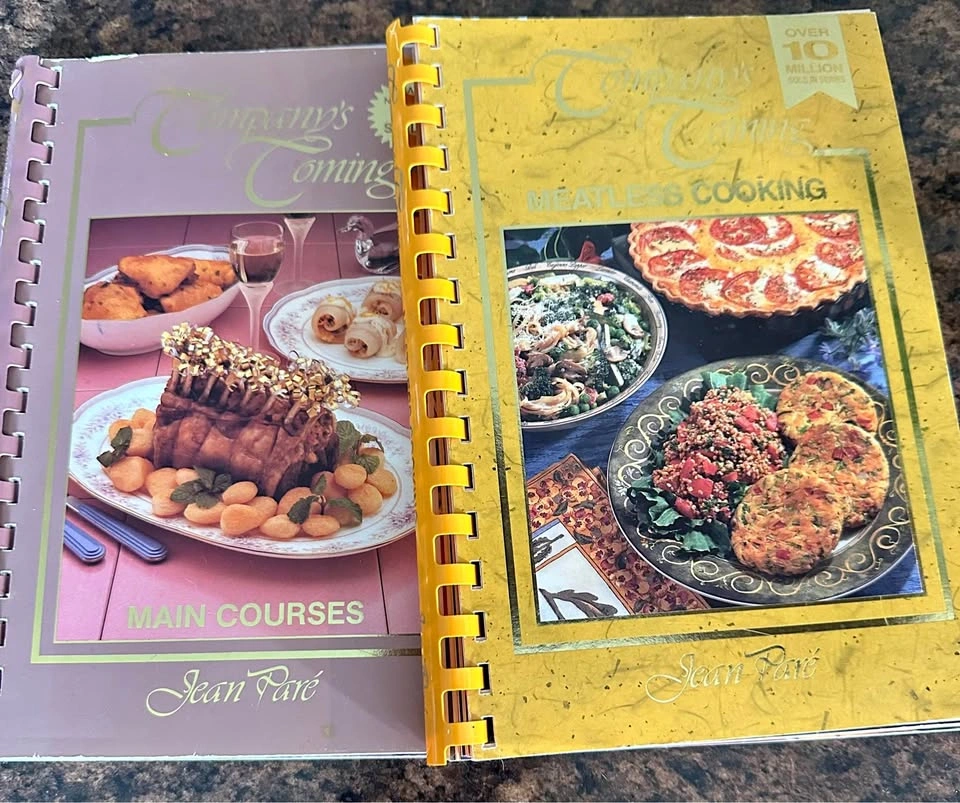 2 Company's Coming Cookbooks: Meatless & Main Courses