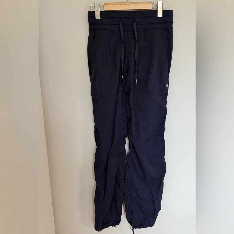 Lululemon Dance Studio Midnight Navy Tie Bottom Pants - Size 4 - photo 5