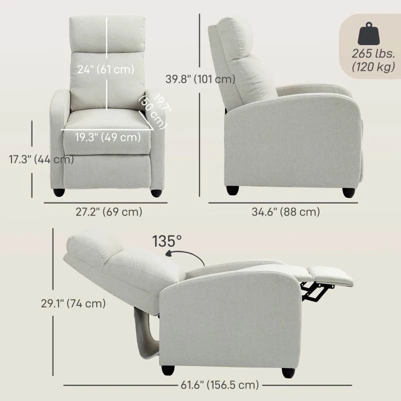 Single Reclining Sofa Chair!! - photo 3