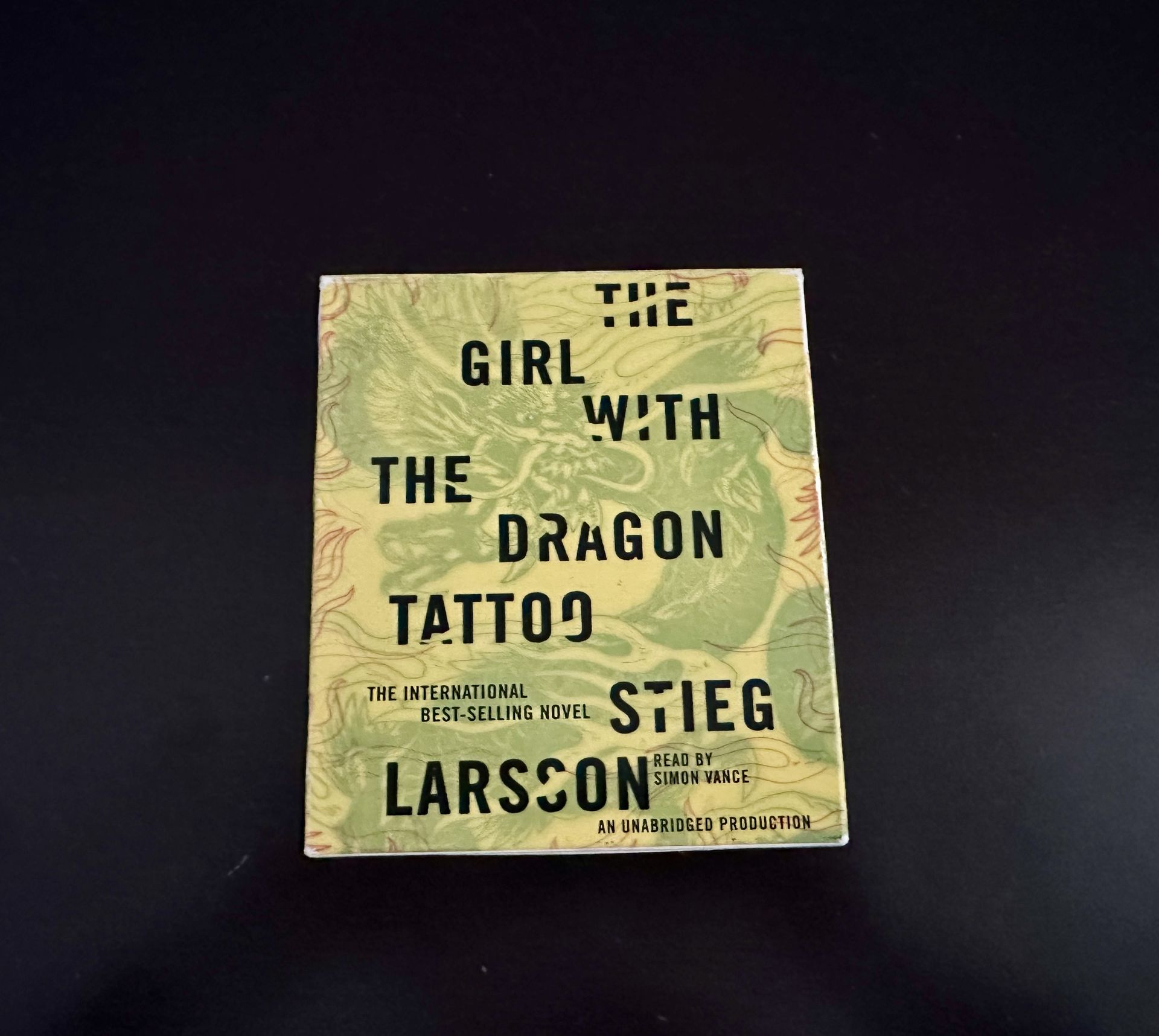 The Girl With The Dragon Tattoo Audiobook CD (13 CDs)