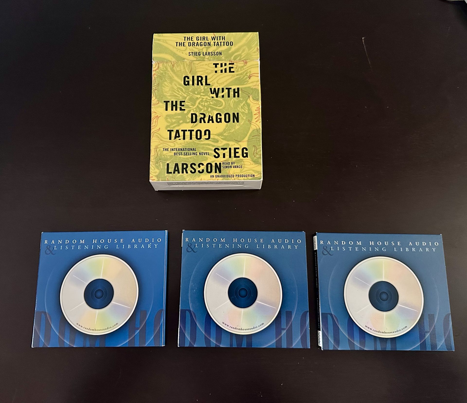The Girl With The Dragon Tattoo Audiobook CD (13 CDs) - photo 5