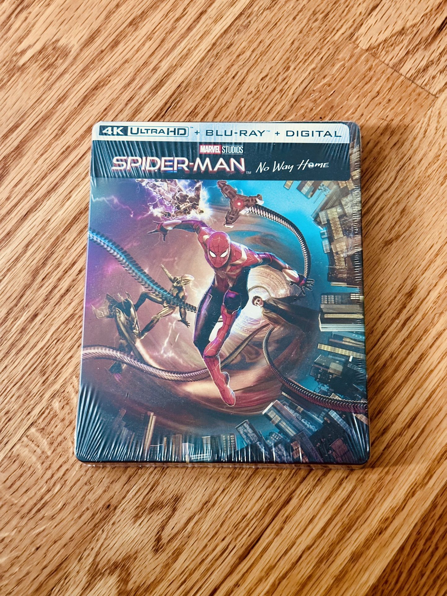 Spider-Man No Way Home 4K Steelbook - New/Sealed