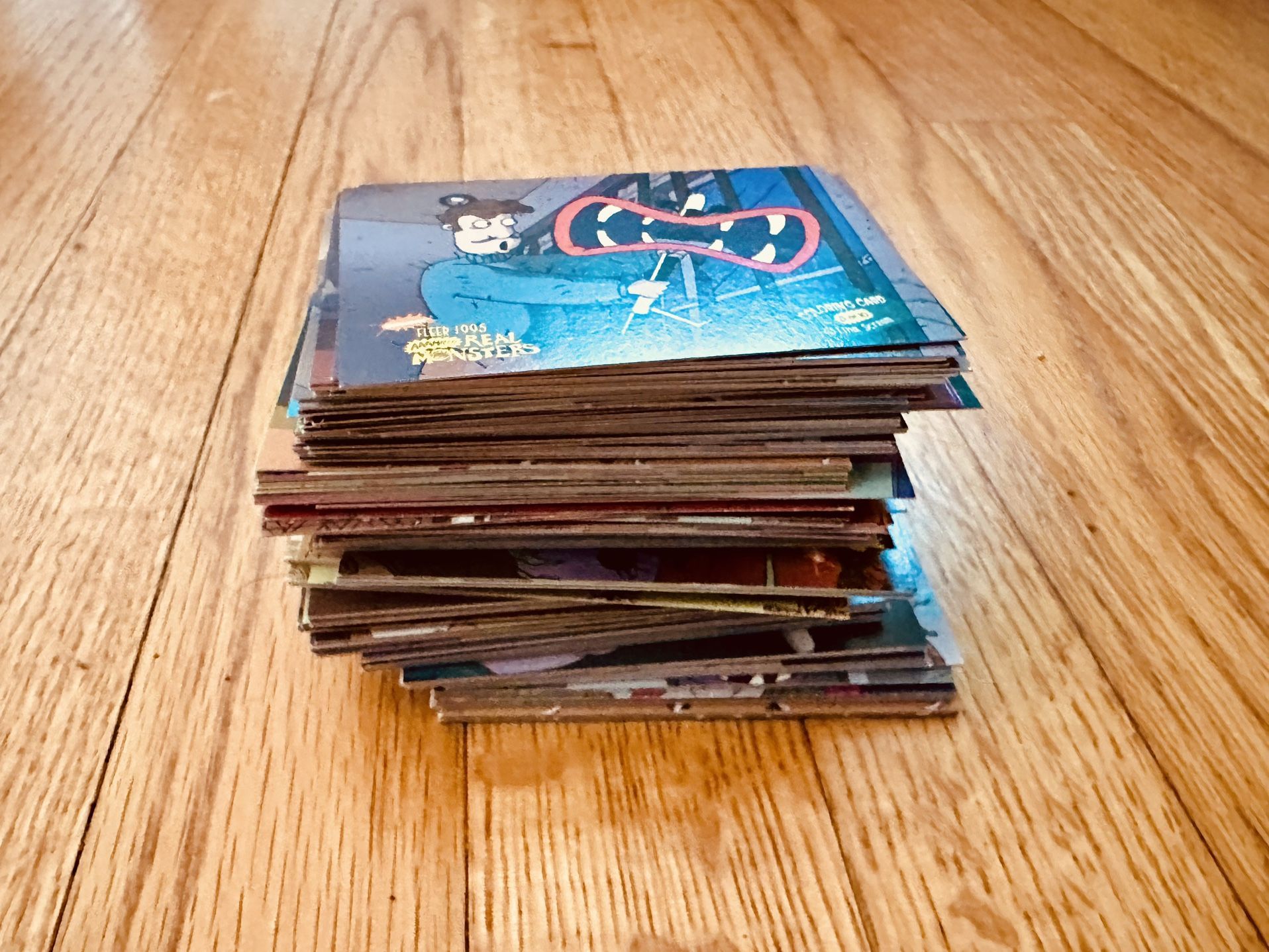 Aaahh!!! Real Monsters Collectible Cards - 90's Nickelodeon Lot