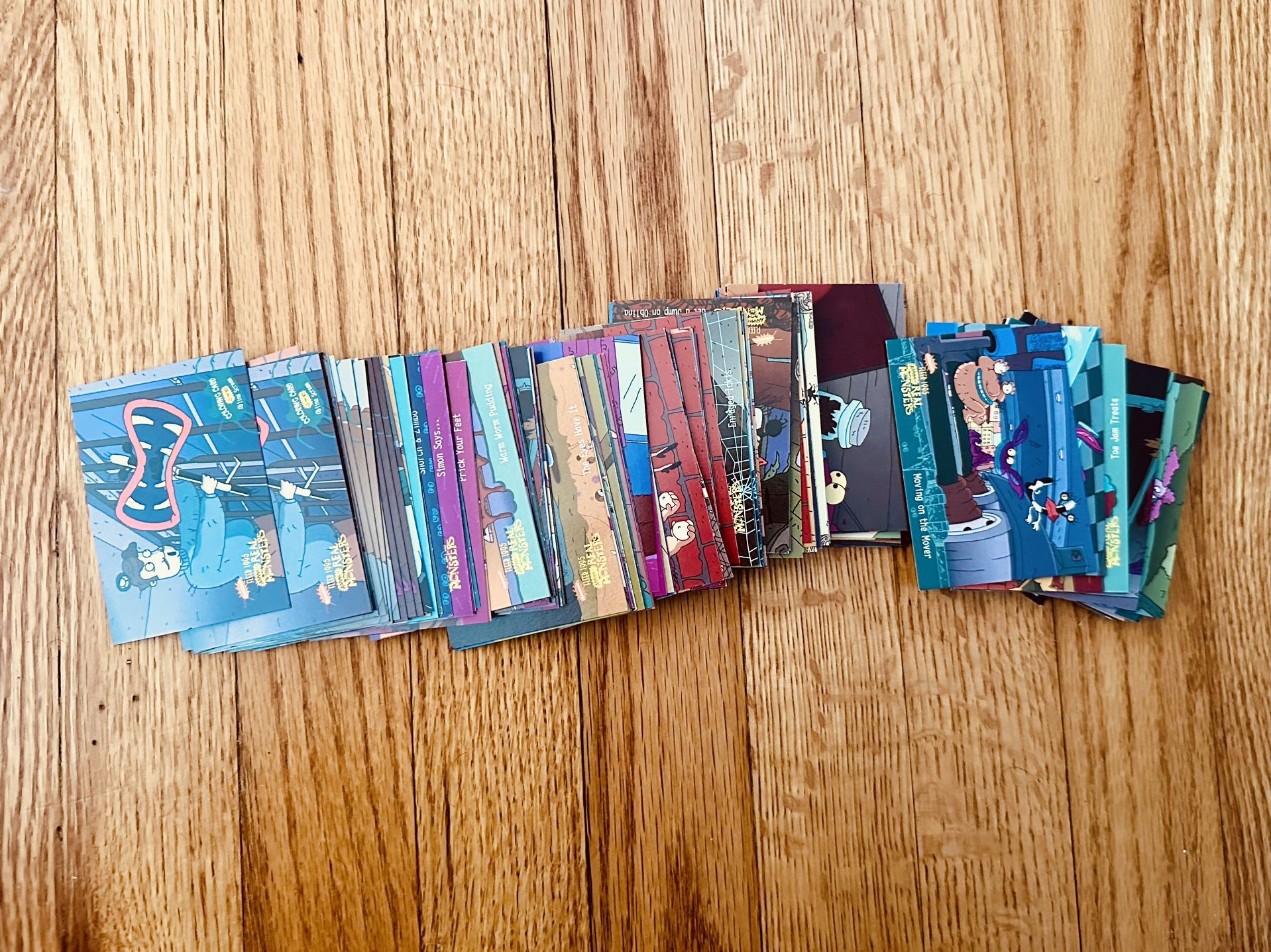 Aaahh!!! Real Monsters Collectible Cards - 90's Nickelodeon Lot - photo 4
