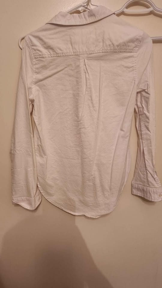 White button down shirt (medium) - photo 2