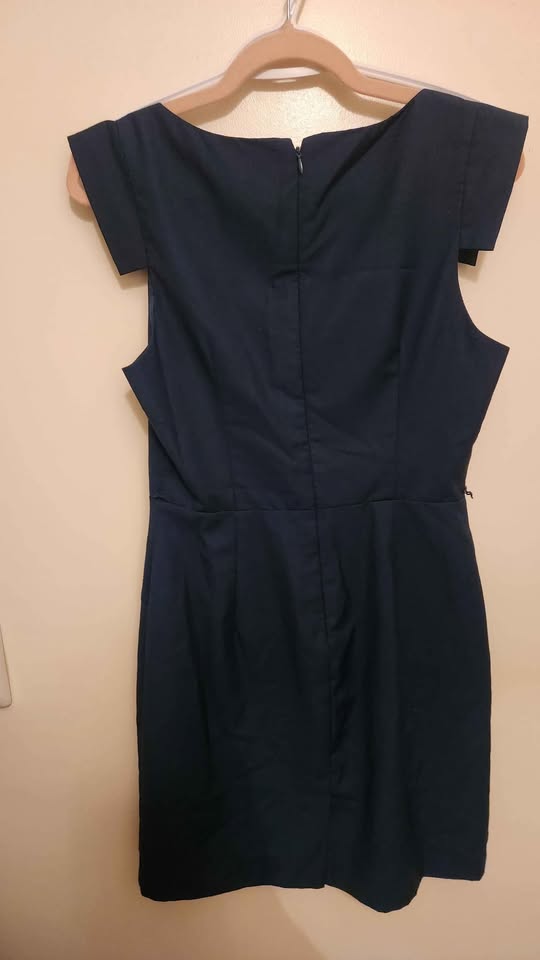 Dark green office dress (medium) - photo 2