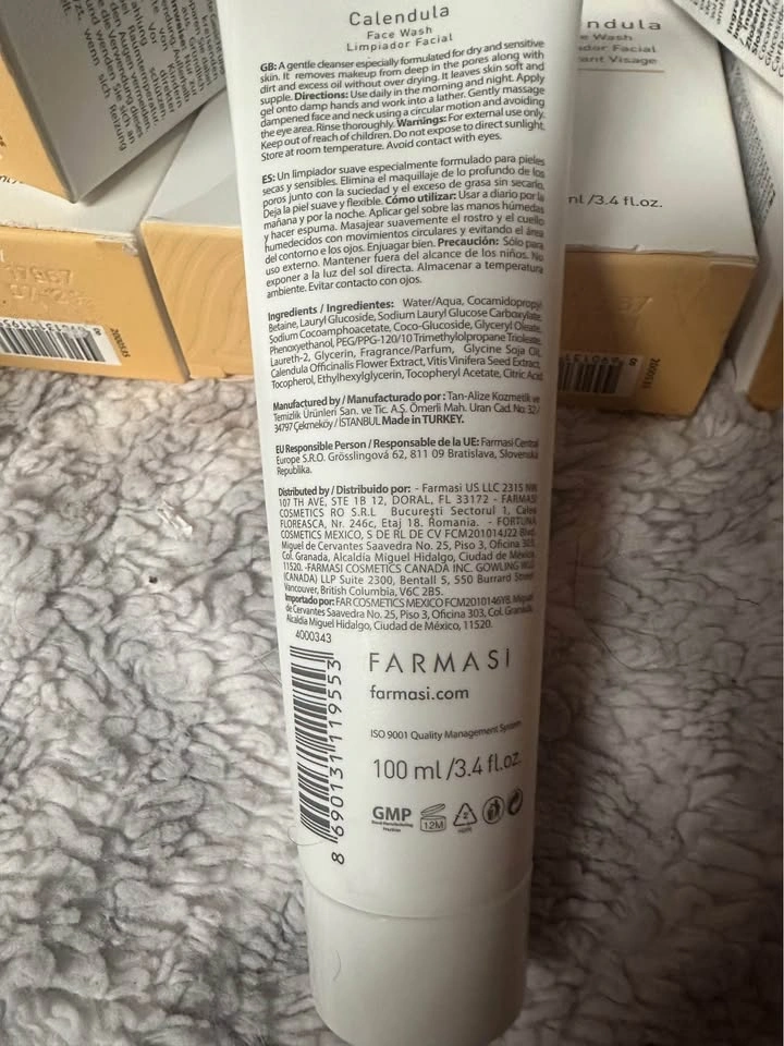 Farmasi Dr. C. Tuna Calendula Oil Face Wash - photo 3
