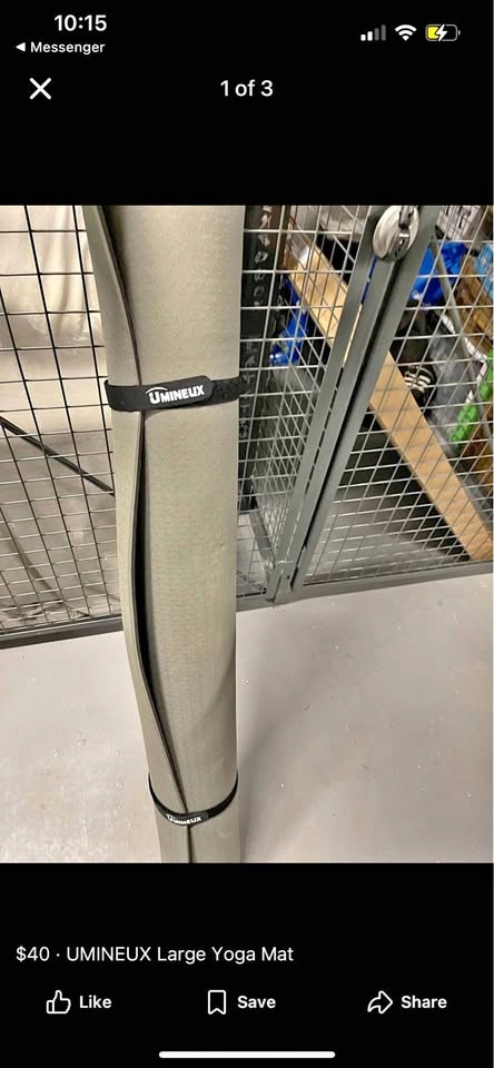 🥕 Large Yoga Mat UMINEUX