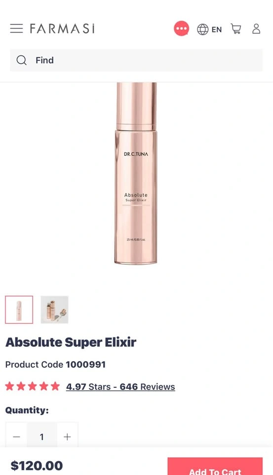 Absolute Super Elixir Dry Oil ✨Farmasi - photo 3