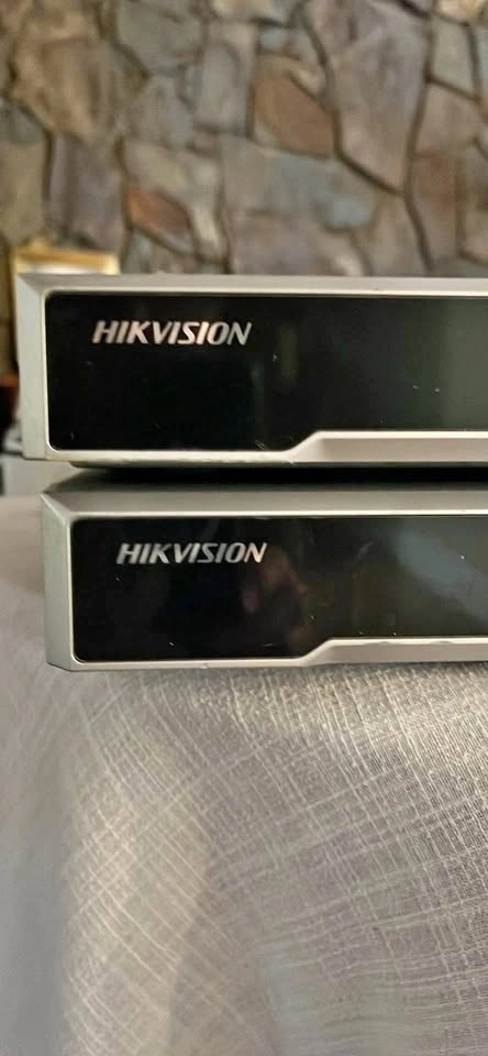 HIKVISION Security System with 10 Cameras, Monitor, and Ringers