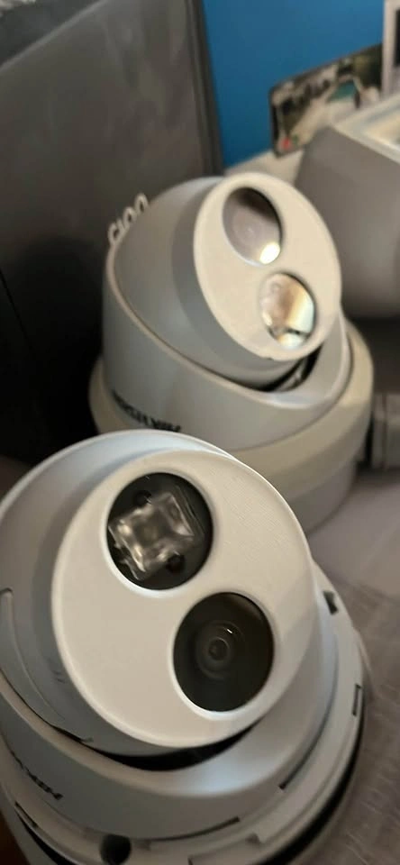 HIKVISION Security System with 10 Cameras, Monitor, and Ringers - photo 3