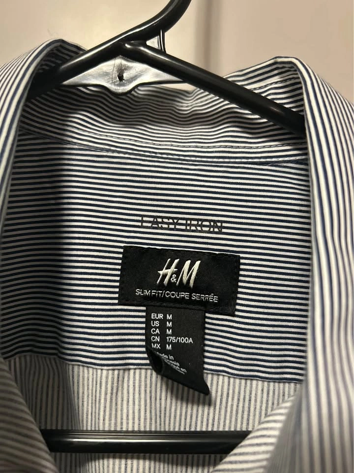 🥕 Dress Shirt - H&M Medium Size - photo 2