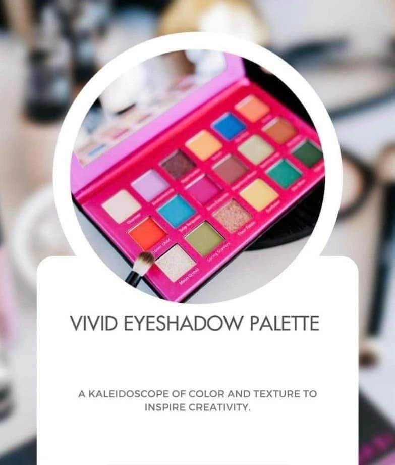 🌈 Vivid Eyeshadow Palette by Farmasi! 🌈 - photo 4