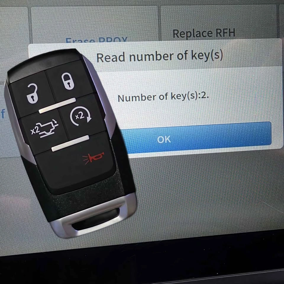 Smart Key for RAM 2500/3500 (2019-2024) - photo 2