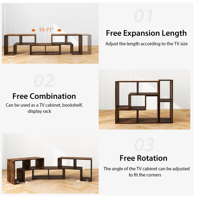 TV Stand – CA$100 | Brand New Sealed - photo 4