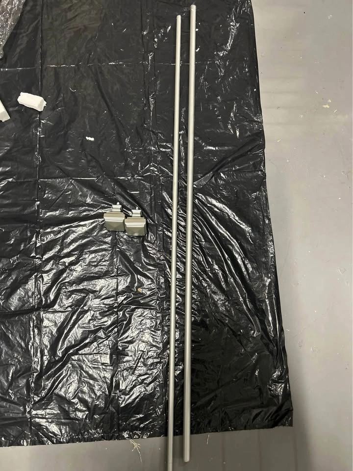 🥕 Curtain rods (Silver) - photo 2