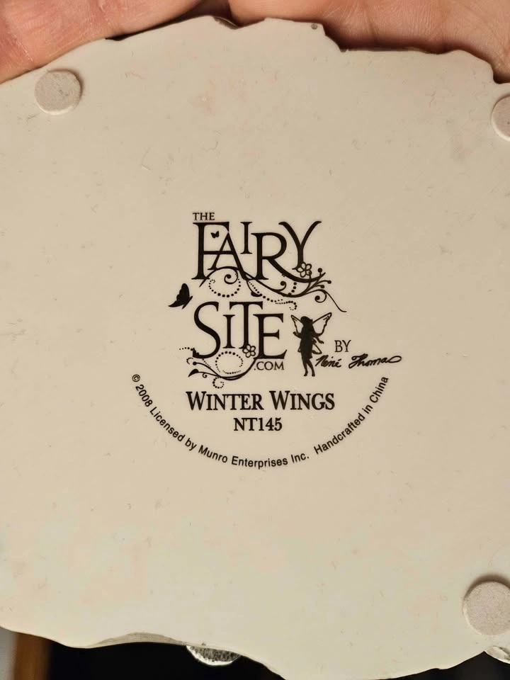 The Fairy Site Winter Wings Figurine - photo 5