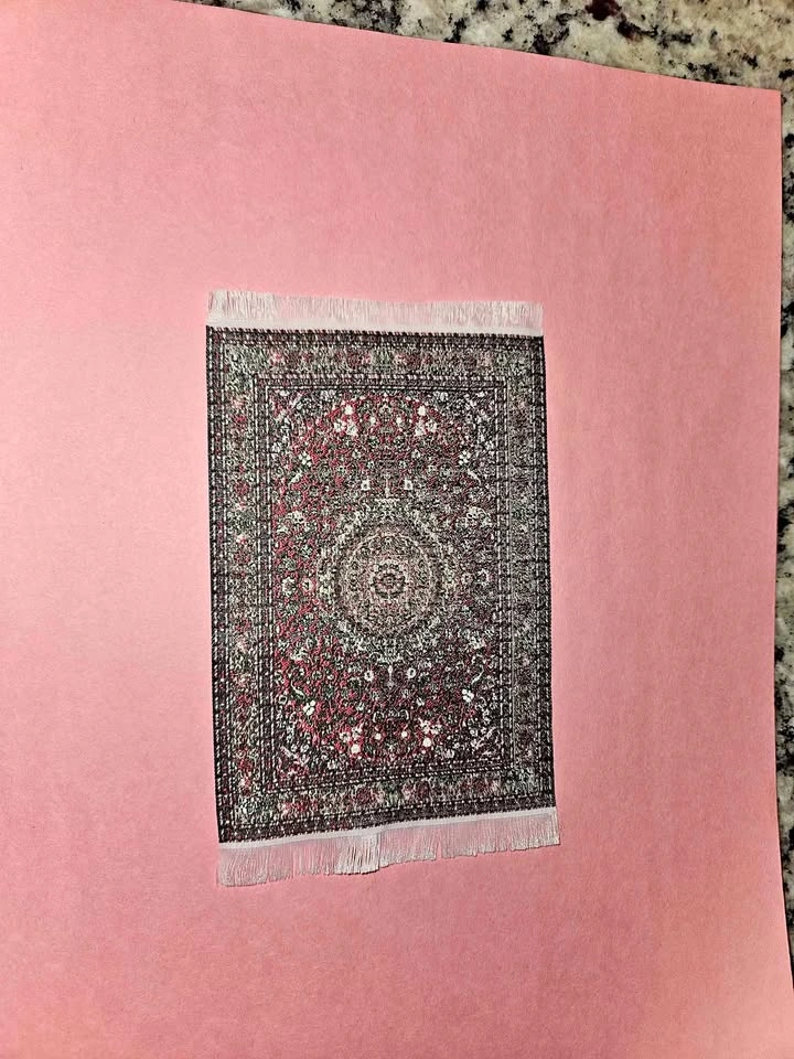 Oriental Vintage Dollhouse Carpet Rug